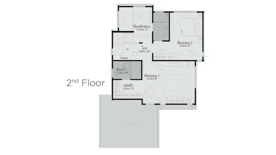 Villaggio 2 Srinakarin-Bangna : วิลลาจจิโอ 2 ศรีนครินทร์-บางนา - Floor Plan