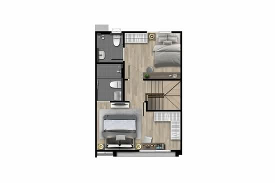 Siri Place Bangyai : สิริ เพลส บางใหญ่ - Floor Plan