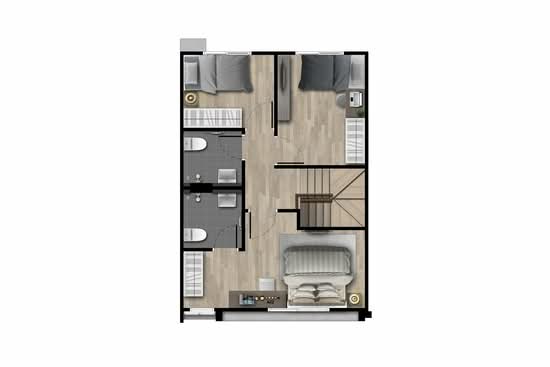 Siri Place Bangyai : สิริ เพลส บางใหญ่ - Floor Plan