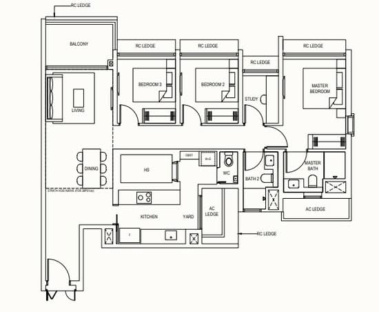 Pinetree Hill - Floor Plan
