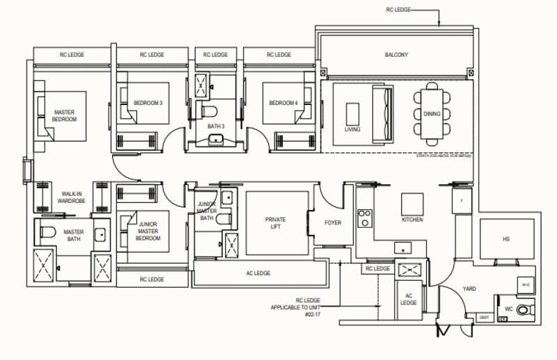 Pinetree Hill, 30 Pine Grove, 4 Bedrooms, 1,464 sqft, Condominium For Sale, by Patrick Yang, 500208661 - PropertyGuru.com.sg