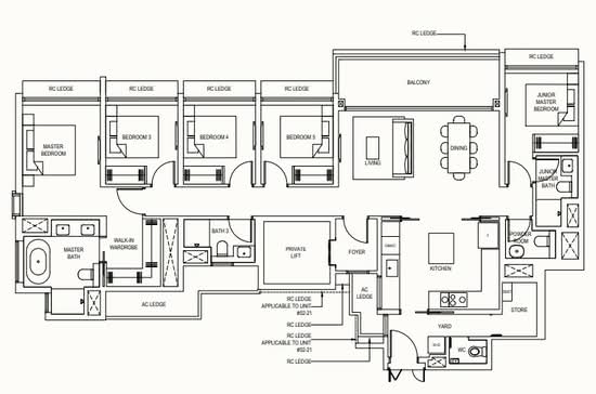 Pinetree Hill - Floor Plan