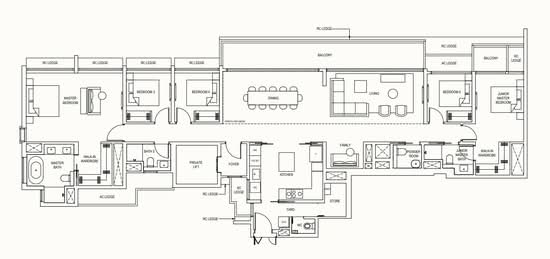 Pinetree Hill - Floor Plan