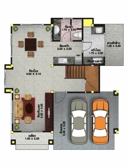 K.C. Natural City Ramkhamhaeng : เค.ซี. เนเชอรัลซิตี้ รามคำแหง - Floor Plan