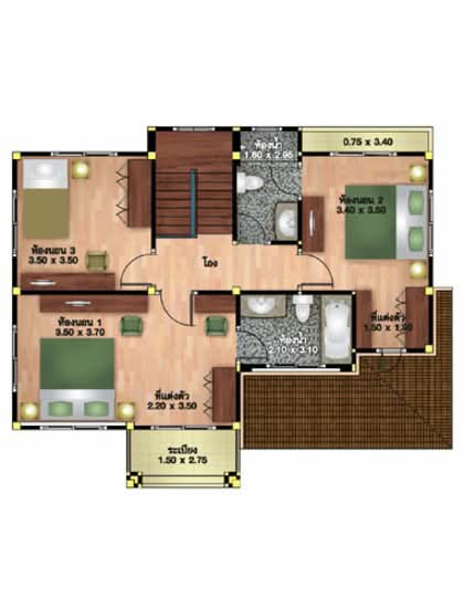 K.C. Natural City Ramkhamhaeng : เค.ซี. เนเชอรัลซิตี้ รามคำแหง - Floor Plan