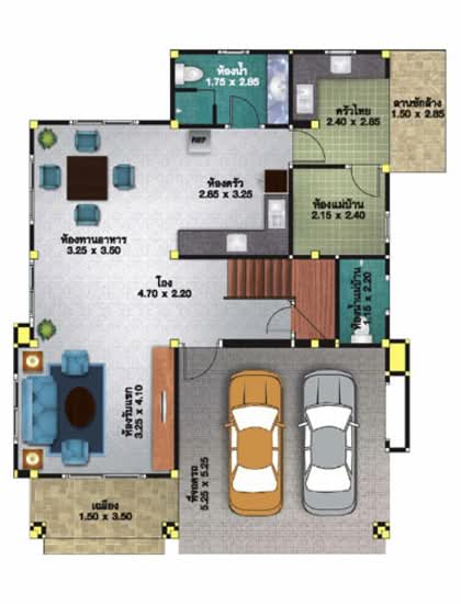 K.C. Natural City Ramkhamhaeng : เค.ซี. เนเชอรัลซิตี้ รามคำแหง - Floor Plan