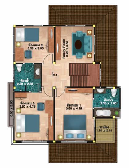 K.C. Natural City Ramkhamhaeng : เค.ซี. เนเชอรัลซิตี้ รามคำแหง - Floor Plan