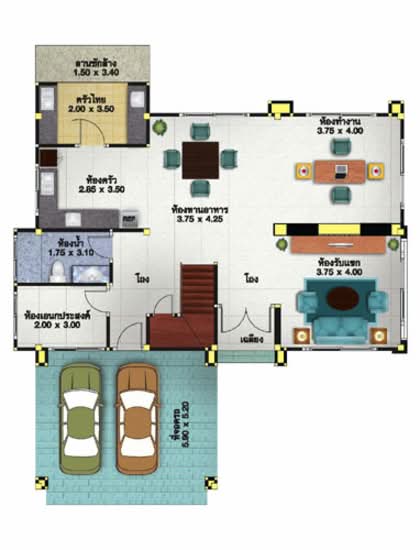 K.C. Natural City Ramkhamhaeng : เค.ซี. เนเชอรัลซิตี้ รามคำแหง - Floor Plan
