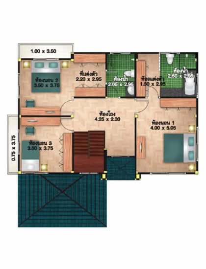 K.C. Natural City Ramkhamhaeng : เค.ซี. เนเชอรัลซิตี้ รามคำแหง - Floor Plan