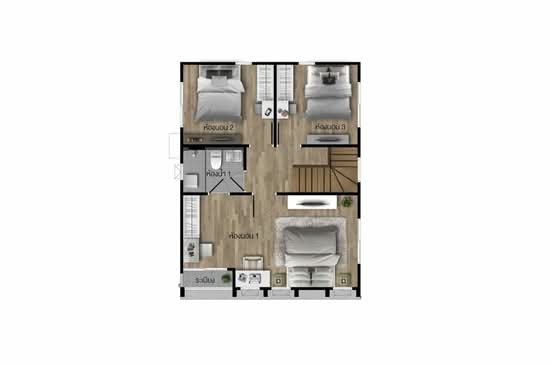 Kanasiri Bangna - Floor Plan
