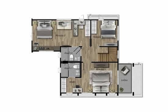 Kanasiri Bangna - Floor Plan