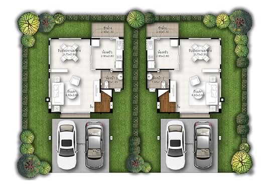 Supalai Ville Ubon Ratchathani : ศุภาลัย วิลล์ อุบลราชธานี - Floor Plan