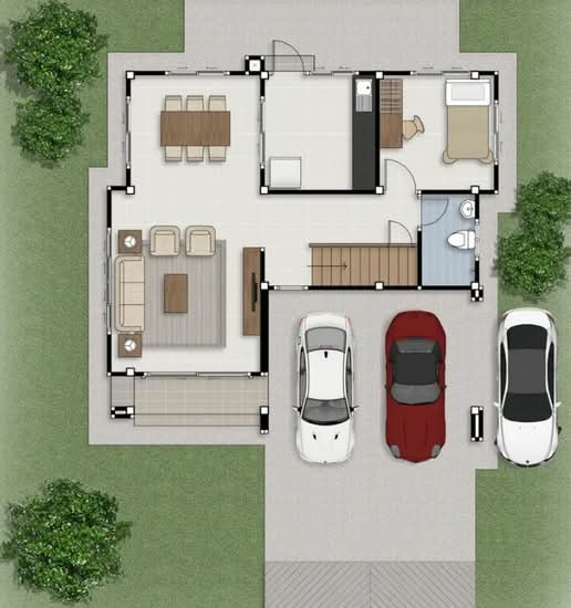 Sarin Living Noan-Hong-Tong : สาริน ลิฟวิ่ง โนนหงษ์ทอง - Floor Plan