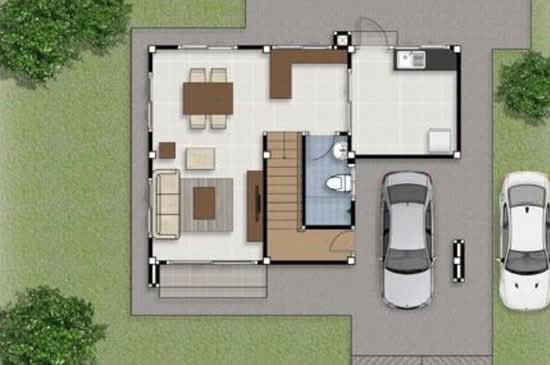 Sarin Living Karm Yai-Baan Dong Gao - Floor Plan