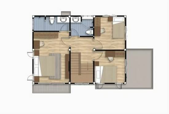Sarin Living Karm Yai-Baan Dong Gao - Floor Plan