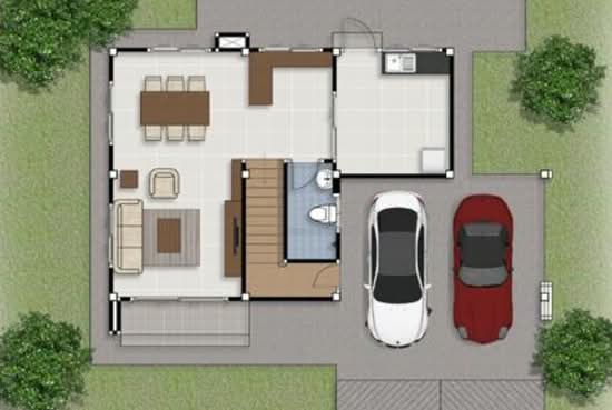 Sarin Living Karm Yai-Baan Dong Gao - Floor Plan