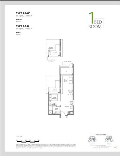The LakeGarden Residences - Floor Plan