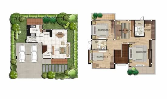 Anantra Lakeside : อนันตรา เลคไซด์ - Floor Plan