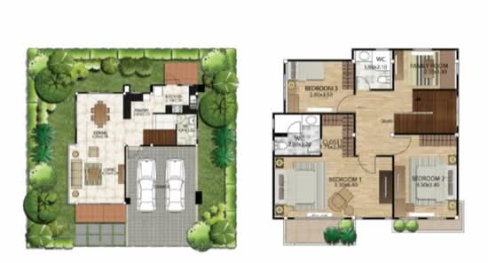 Anantra Lakeside : อนันตรา เลคไซด์ - Floor Plan