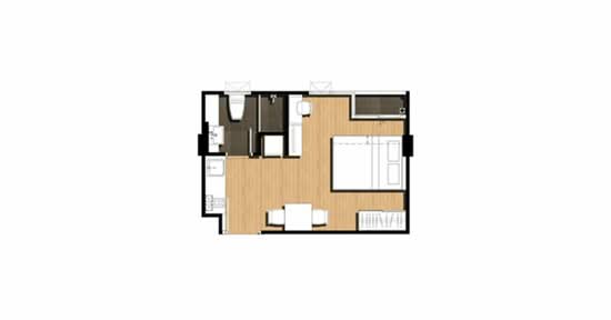 V-Condo Bypass Korat - Floor Plan