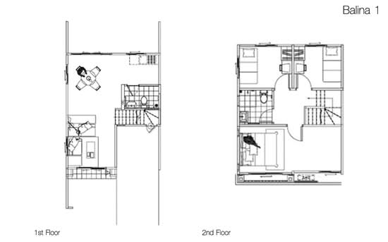 Pruksa Ville 42 Terdthai-Kalpapruk : พฤกษาวิลล์ 42 เทอดไท-กัลปพฤกษ์ - Floor Plan