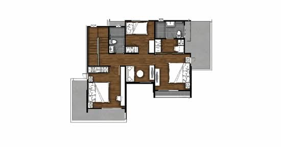 Viranya Wongwaen-Onnut - Floor Plan