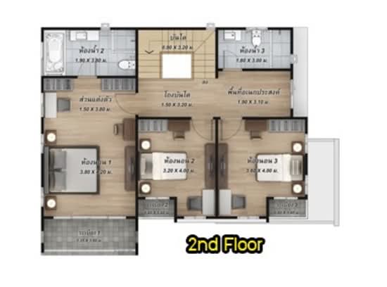 Delight Rattanathibet – Tha It - Floor Plan