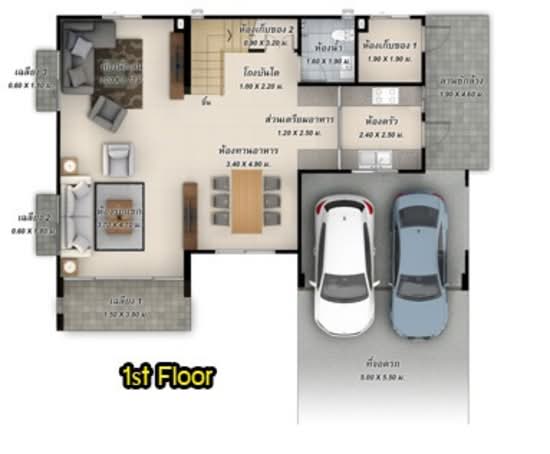 Delight Rattanathibet – Tha It - Floor Plan