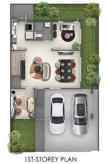 Cherea Vicinity Ratchaphruek – Jetsadabodin - Floor Plan