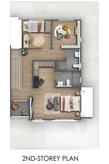 Cherea Vicinity Ratchaphruek – Jetsadabodin - Floor Plan