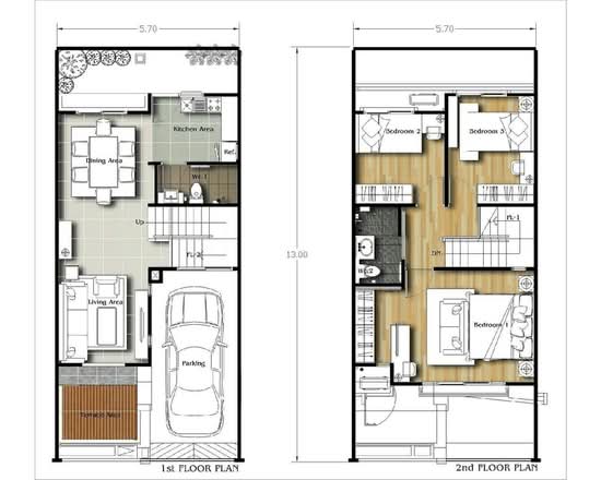 Idea House Sanambinnam : ไอเดีย เฮ้าส์ สนามบินน้ำ - Floor Plan