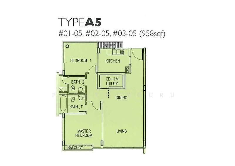 D'Dalvey, 23 Dalvey Estate, Tanglin / Holland / Bukit Timah, 2 Bedrooms, 958 sqft, Apartment For Rent, by Joyce Lau, 500277753 - 2D - PropertyGuru.com.sg