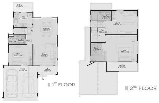 Chaiyapruk Phutthamonthon Sai 5 : ชัยพฤกษ์ พุทธมณฑล สาย 5 - Floor Plan