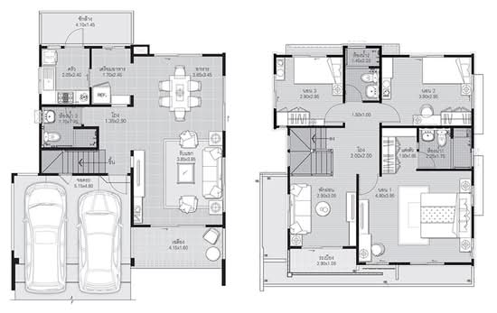 Chaiyapruk Phutthamonthon Sai 5 : ชัยพฤกษ์ พุทธมณฑล สาย 5 - Floor Plan