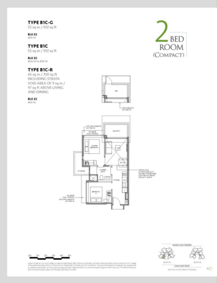 The LakeGarden Residences - Floor Plan
