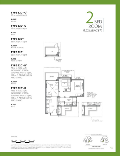 The LakeGarden Residences - Floor Plan