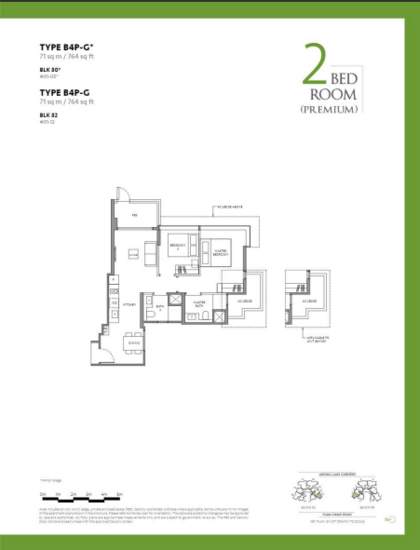 The LakeGarden Residences - Floor Plan