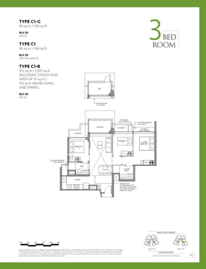 The LakeGarden Residences - Floor Plan