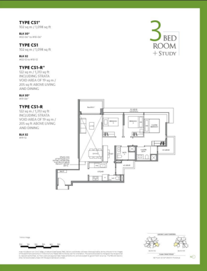 The LakeGarden Residences - Floor Plan