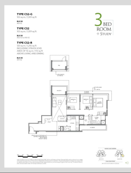 The LakeGarden Residences - Floor Plan