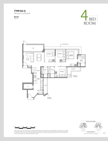 The LakeGarden Residences - Floor Plan