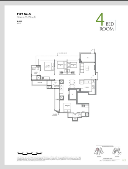 The LakeGarden Residences - Floor Plan