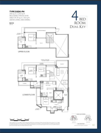 The LakeGarden Residences - Floor Plan