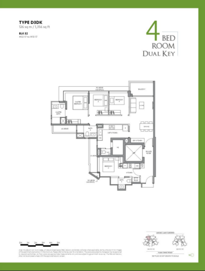 The LakeGarden Residences - Floor Plan