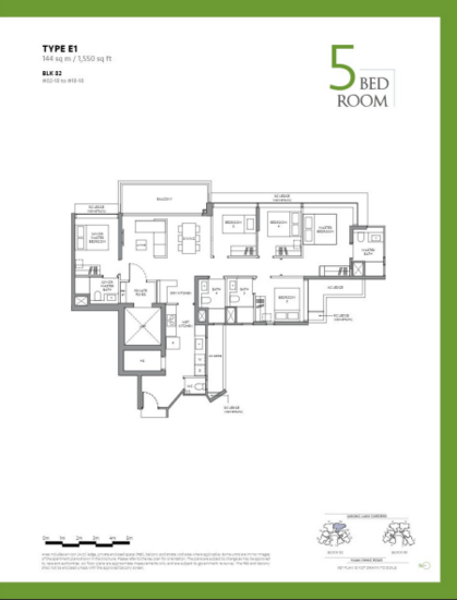 The LakeGarden Residences - Floor Plan