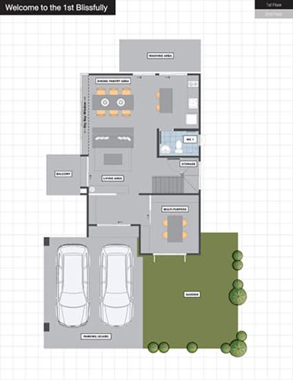 Areeya Como Bangna - Floor Plan