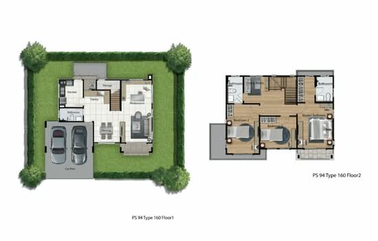 The Plant Rangsit-Klong 3 : เดอะ แพลนท์ รังสิต-คลอง 3 - Floor Plan
