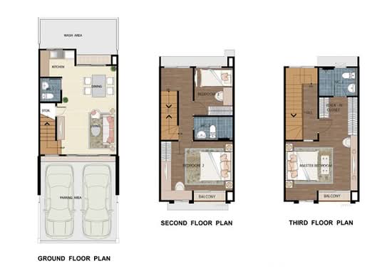 Baan Klang Muang Ngamwongwan - Floor Plan