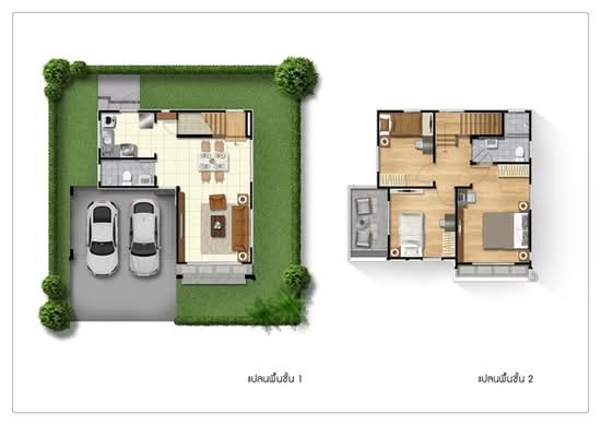 Passorn Prestige ChatuChot-Watcharapol : ภัสสร เพรสทีจ จตุโชติ-วัชรพล - Floor Plan