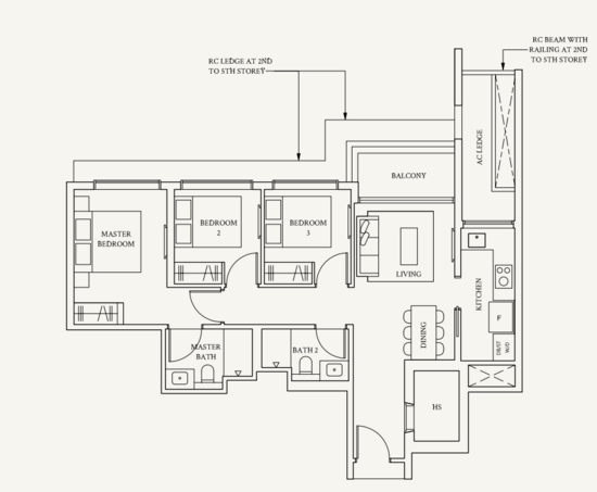 Watten House - Floor Plan